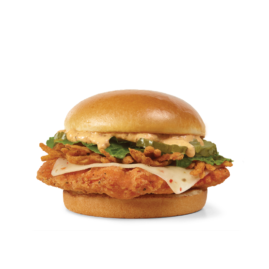 <!DOCTYPE html><html lang="en">
<head>
<meta charset="UTF-8">
<meta name="viewport" content="width=device-width, initial-scale=1.0">
<title>Nutritional Information</title><style>
body {
font-family: Arial, sans-serif;
background-color: #f0f0f0;
padding: 20px;
}
h2, h3 {
background-color: #FF1414;
color: white;
padding: 10px;
}
table {
width: 100%;
border-collapse: collapse;
margin-top: 20px;
}
th, td {
border: 1px solid #dddddd;
text-align: left;
padding: 8px;
}
th {
background-color: #FF1414;
color: white;
}
</style>
</head>
<body>
<h2>Nutritional Value</h2>
<table>
<tr>
<th>Nutrient</th>
<th>Amount per Serving</th>
<th>% Daily Value (DV)</th>
</tr>
<tr>
<td>Calories</td>
<td>640</td>
<td>-</td>
</tr>
<tr>
<td>Total Fat</td>
<td>31g</td>
<td>-</td>
</tr>
<tr>
<td>Saturated Fat</td>
<td>8g</td>
<td>-</td>
</tr>
<tr>
<td>Trans Fat</td>
<td>0g</td>
<td>-</td>
</tr>
<tr>
<td>Cholesterol</td>
<td>90mg</td>
<td>-</td>
</tr>
<tr>
<td>Sodium</td>
<td>1390mg</td>
<td>-</td>
</tr>
<tr>
<td>Total Carbohydrate</td>
<td>55g</td>
<td>-</td>
</tr>
<tr>
<td>Dietary Fiber</td>
<td>3g</td>
<td>-</td>
</tr>
<tr>
<td>Total Sugars</td>
<td>5g</td>
<td>-</td>
</tr>
<tr>
<td>Protein</td>
<td>33g</td>
<td>-</td>
</tr>
<tr>
<td>Calcium</td>
<td>-</td>
<td>15% DV</td>
</tr>
<tr>
<td>Iron</td>
<td>-</td>
<td>25% DV</td>
</tr>
<tr>
<td>Potassium</td>
<td>-</td>
<td>15% DV</td>
</tr>
</table>
</body>
</html>