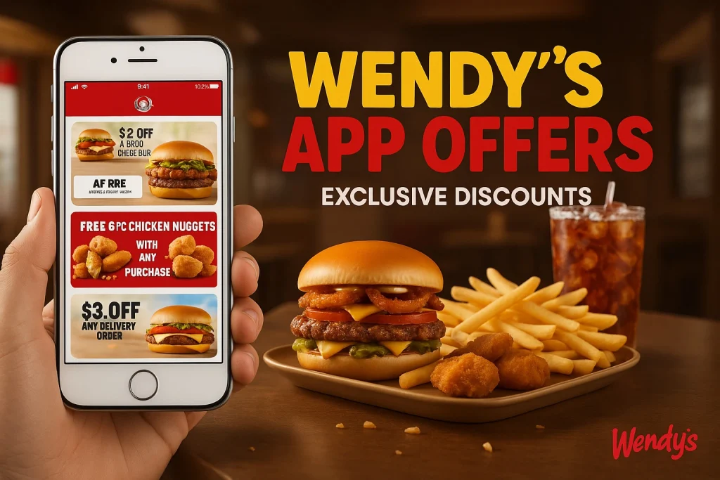 wendys app discounts