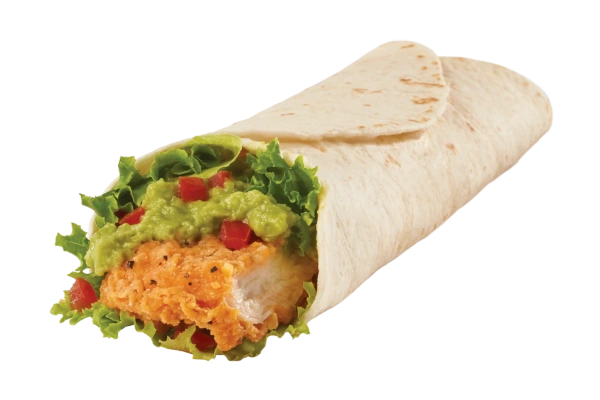 Spicy Avocado Chicken Wrap