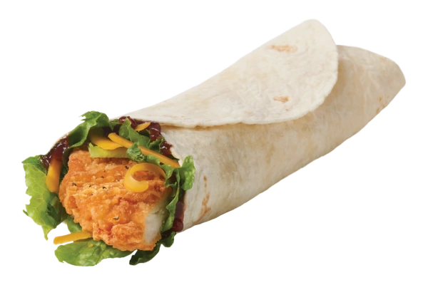 Spicy BBQ Chicken Wrap